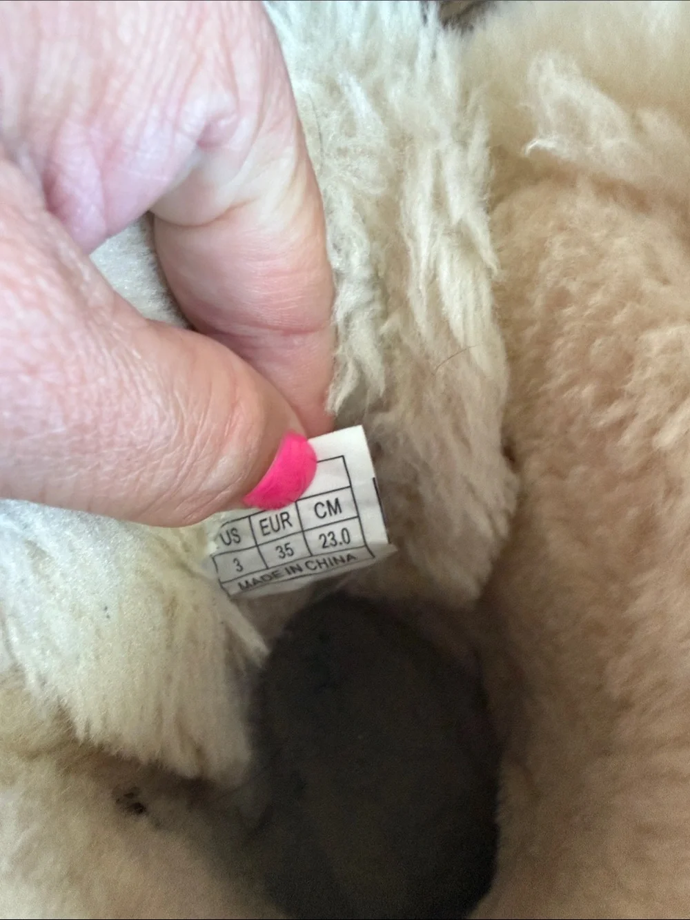 Kids Cozy Faux-Shearling Tan Boots